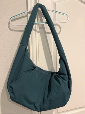 BEIS Oversized Crescent Catchall in Teal (Discontinued Color!)